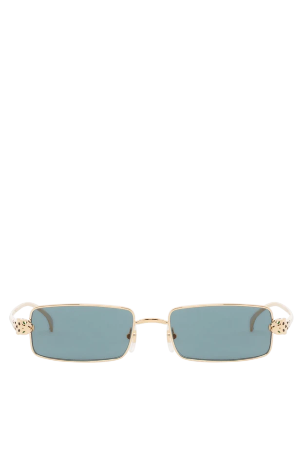 Cartier panthère rectangular sunglasses with gold frames 187961 - photo 1
