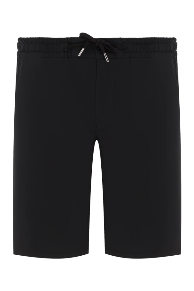 Ерлерге арналған қара жүннен жасалған бермуд шорттары - фото 1