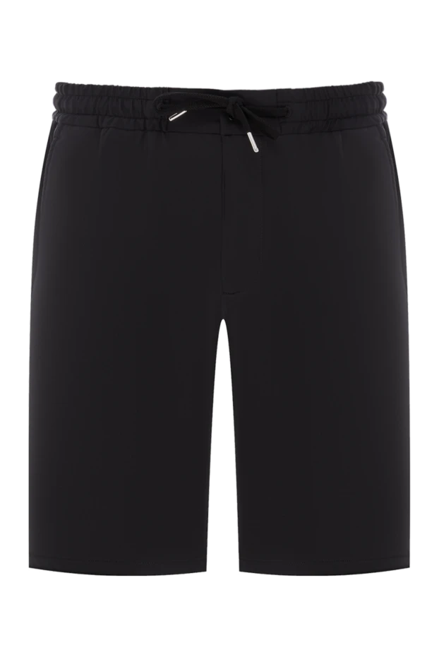 Белде серпімді белдеуі бар қара ерлерге арналған шорт - фото 1