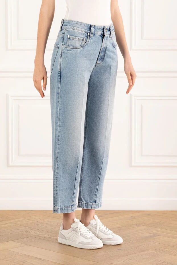 Brunello Cucinelli authentic women's loose denim jeans 188036 - photo 3