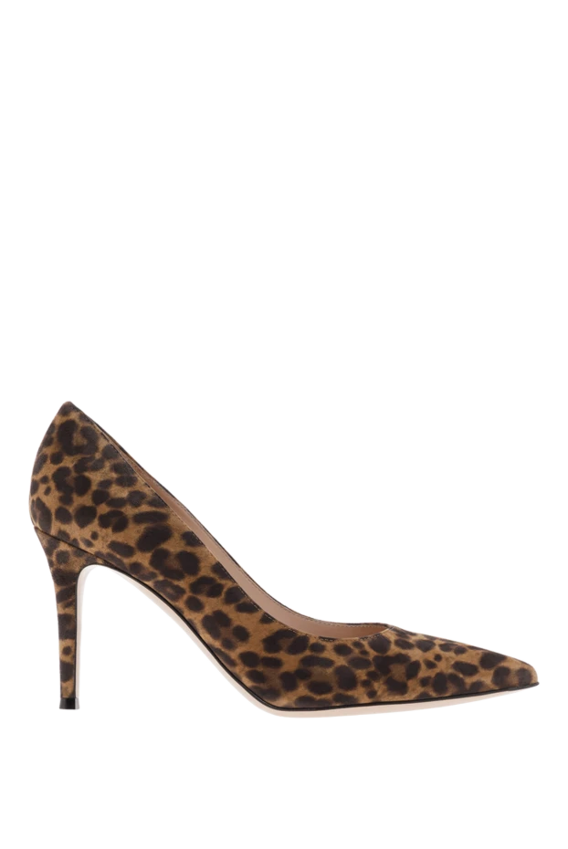 Gianvito 85 Brown Heeled Shoes - photo 1