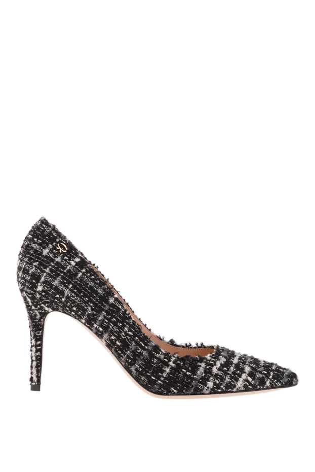 Gianvito Rossi әйелдерге арналған қара түсті өкшелі туфли 188064 - фото 1