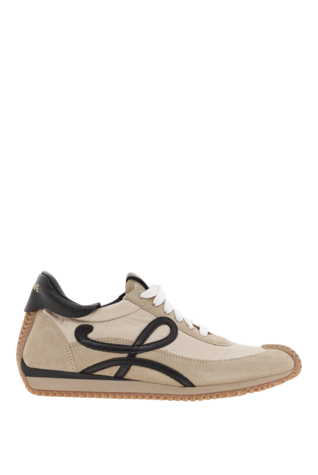 Кроссовки для бега Flow Runner на шнуровке из телячьей кожи - фото 1