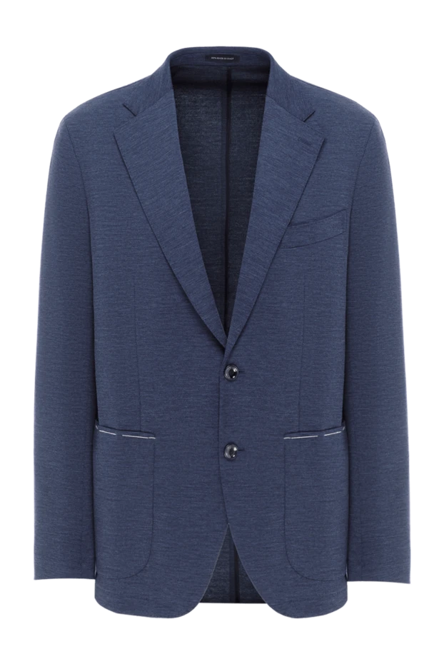 Табиғи жүннен тігілген, жамау қалталары бар бір төсті күртеше
- фото 1