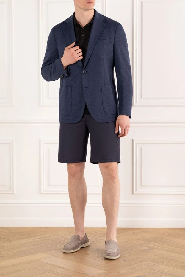 Sartoria Latorre однобортный пиджак из натуральной шерсти с накладными карманами
188107 - фото 2