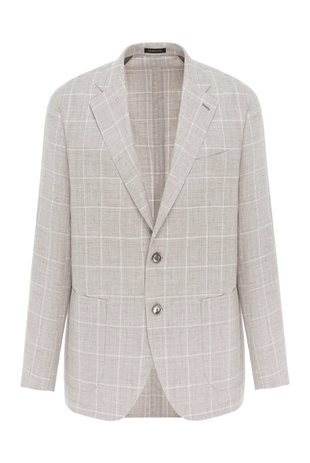 Стильді ерлер бежевый дойбы - фото 1