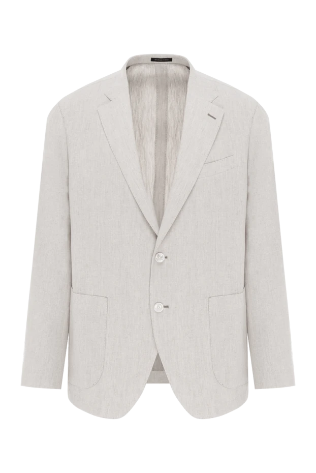 Light jacket for summer men's beige - photo 1