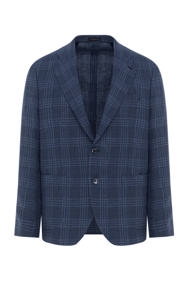 Көк талшықты жүн және зығыр күрте - фото 1