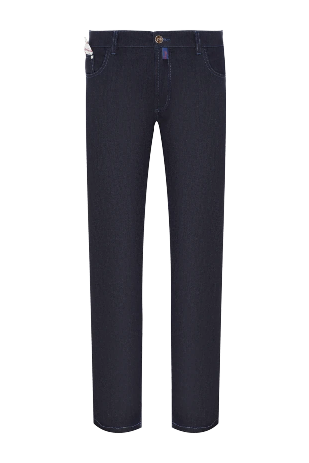 Қолтаңба бөлшектері бар қою көк джинсы
- фото 1