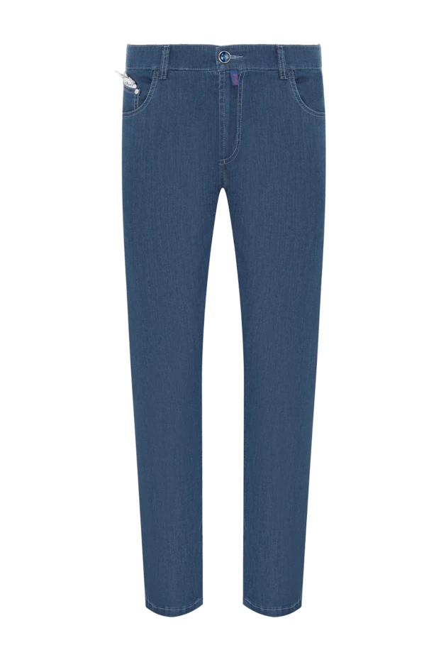 Светло-синие джинсы с аккуратными швами и классическим кроем
- фото 1