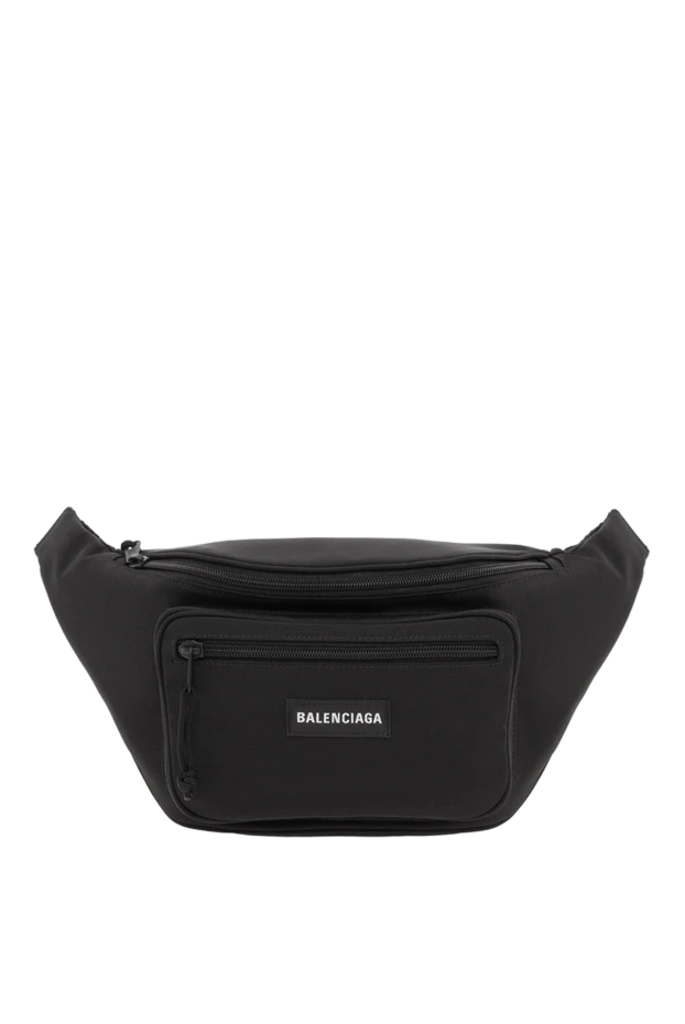 Мужская поясная сумка Explorer черного цвета - фото 1