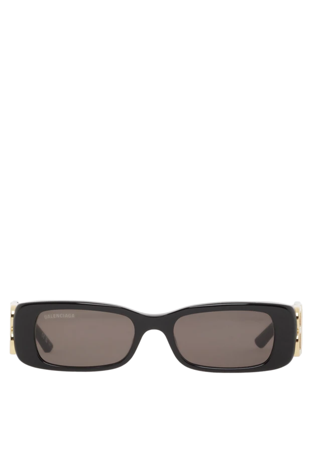 Dynasty Rectangle Әйелдер күннен қорғайтын көзілдірік Қара - фото 1