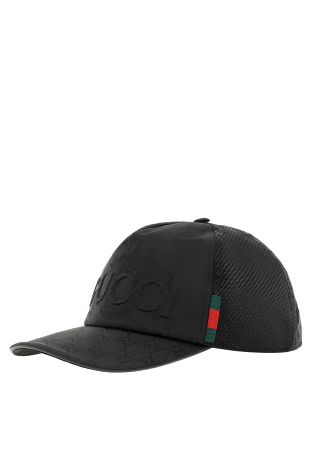 Gucci бедерлі логотипі және веб-лентасы бар нейлон бейсбол қалпақ 188171 - фото 3