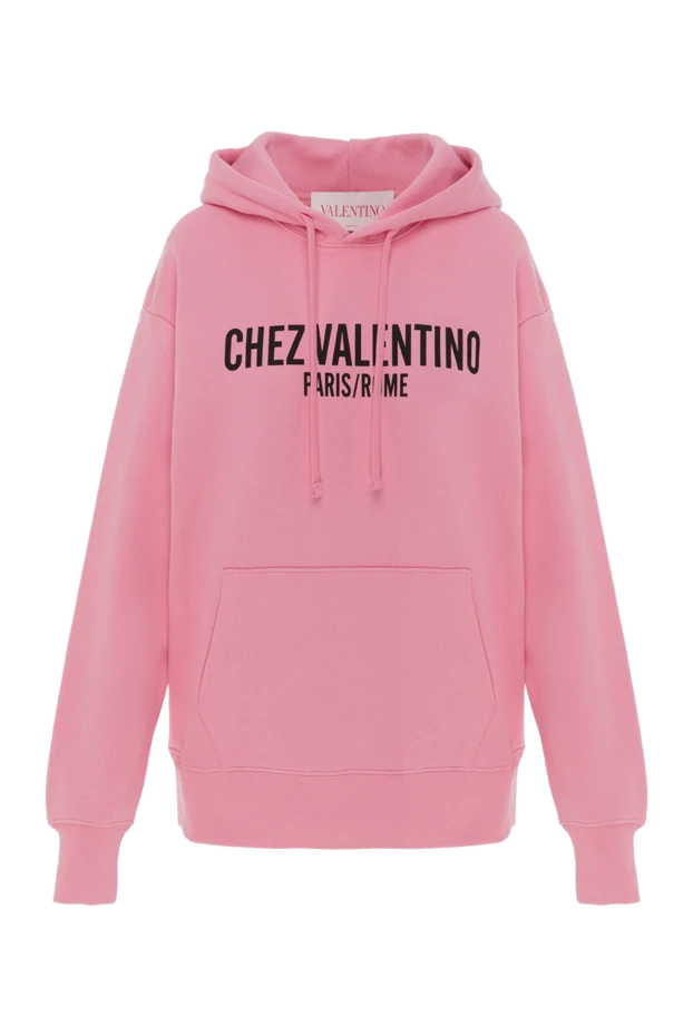 Valentino chez қызғылт әйелдер мақта-мата капюди 188182 - фото 1