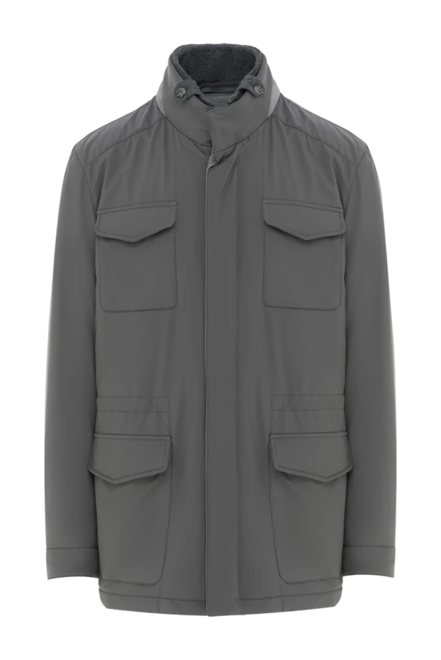 Жасыл түсті танкер стиліндегі ерлерге арналған күрте - фото 1