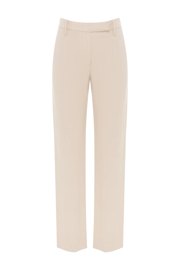 Мониль тізбегі бар бежевый әйелдер шалбары - фото 1