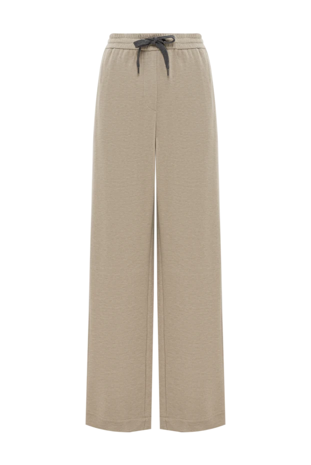 Жұмсақ мақта мен жібектен жасалған әйелдерге арналған саяхат шалбарлары - фото 1