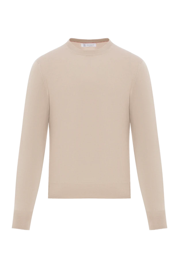 Таза мақтадан жасалған жеңіл бежевый секіргіш - фото 1