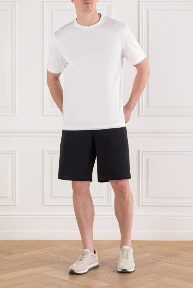Brunello Cucinelli comfortable sports shorts made of thick black cotton

 188790 - photo 2