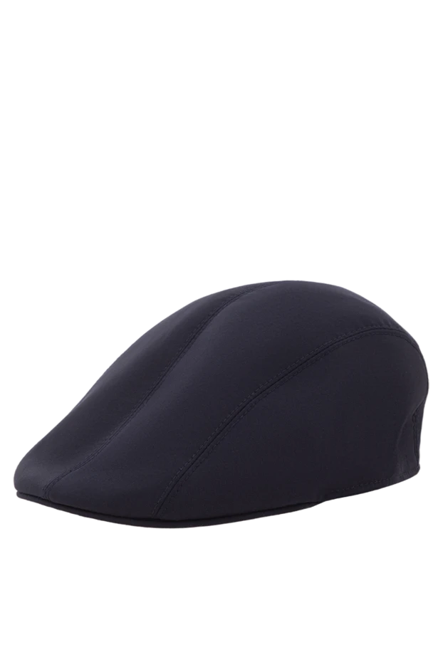 Brunello Cucinelli dark blue wool cap for men 188841 - photo 3