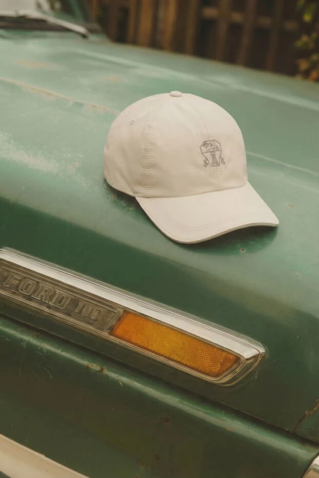 Brunello Cucinelli baseball cap with embroidered logo white men's 188844 - photo 2
