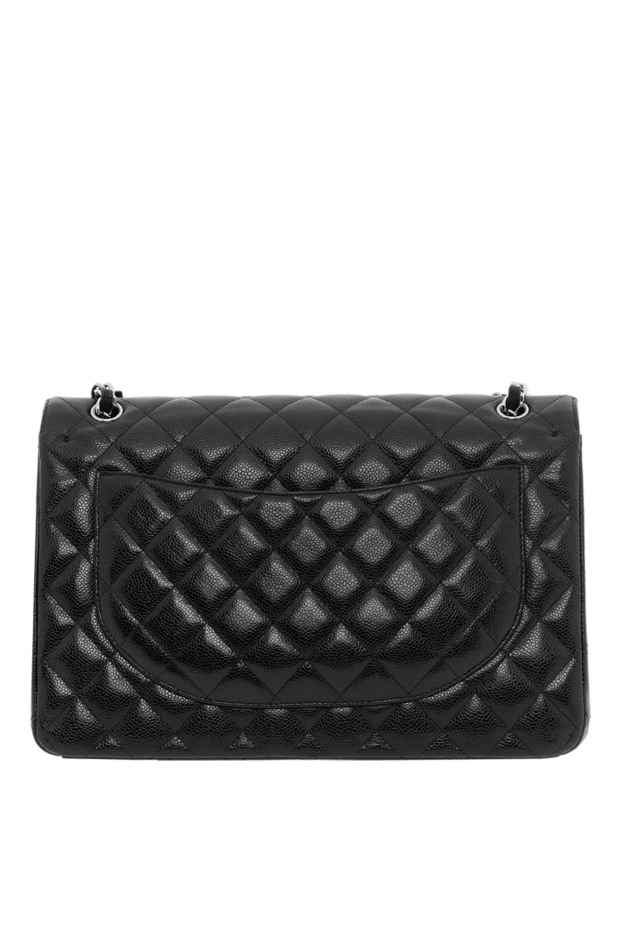 Chanel түйіршікті былғарыдан жасалған қос қақпағы бар классикалық кросс-сөмке 188901 - фото 3