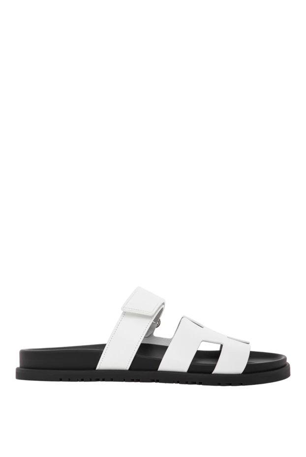 Анатомиялық резеңке табаны ақ шипр күдері техно сандалдар - фото 1