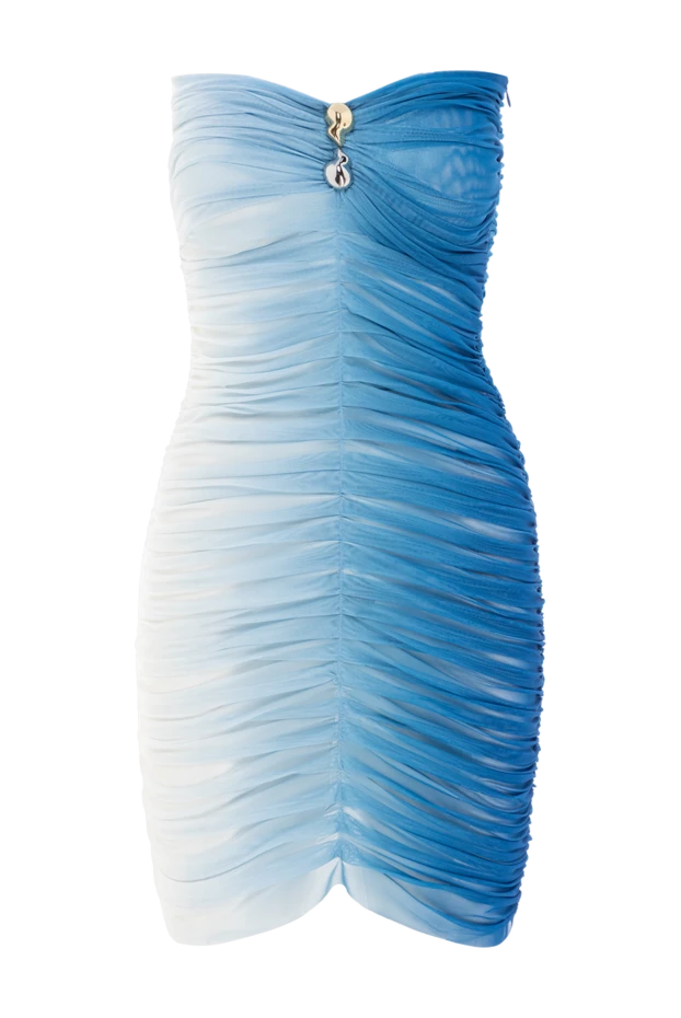 Marsiela көк оптикалық драпты бандо шағын көйлек - фото 1