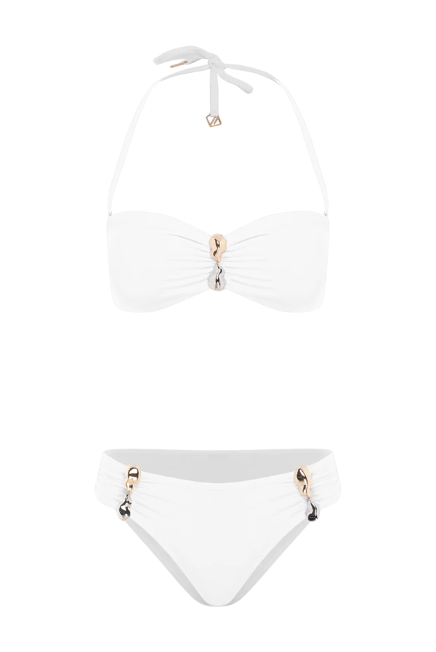 Белый раздельный купальник с аксессуарами Llana - фото 1