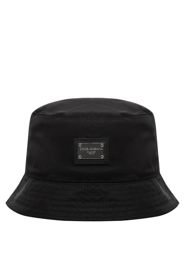 Қара ерлерге арналған фирмалық табақпен панама нейлон қалпақ - фото 1