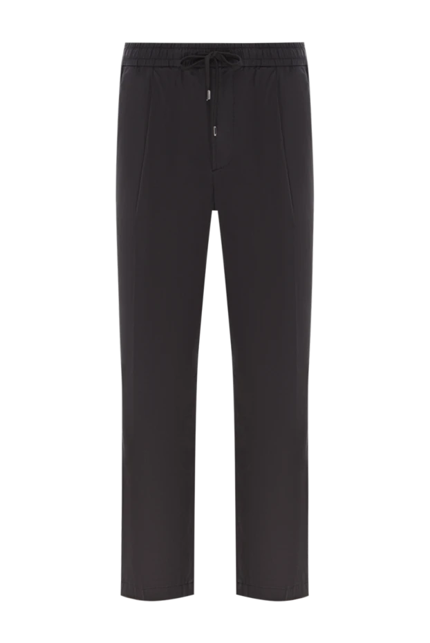 Қара мақтадан жасалған баулы шалбар - фото 1