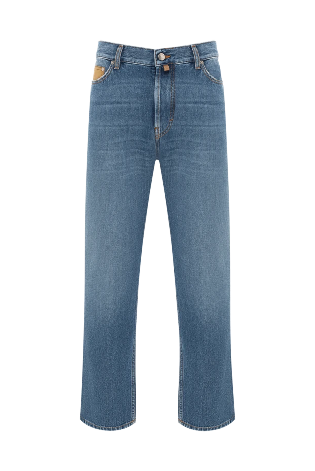 Jacob Cohen джинсы sean regular с пятью карманами из мягкого денима синего цвета 189058 - фото 1