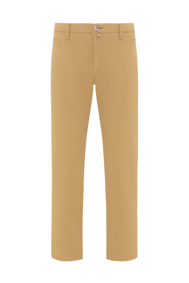 Jacob Cohen брюки-чиносы из эластичного хлопка и лиоцелла коричневые мужские 189061 - фото 1
