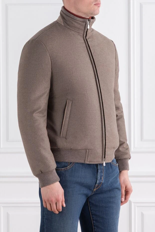 Enrico Mandelli down jacket made of wool and cashmere with a windproof collar and lightweight insulation
 189098 - photo 3