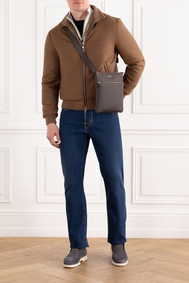 Enrico Mandelli insulated chestnut down jacket with a comfortable fit 189101 - photo 2