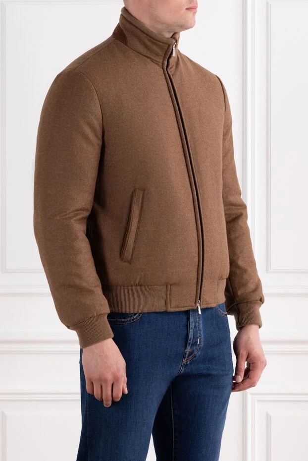 Enrico Mandelli insulated chestnut down jacket with a comfortable fit 189101 - photo 3