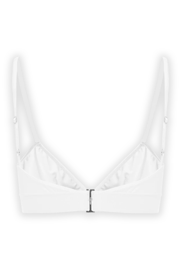 Branded stretch bra white modal - photo 2