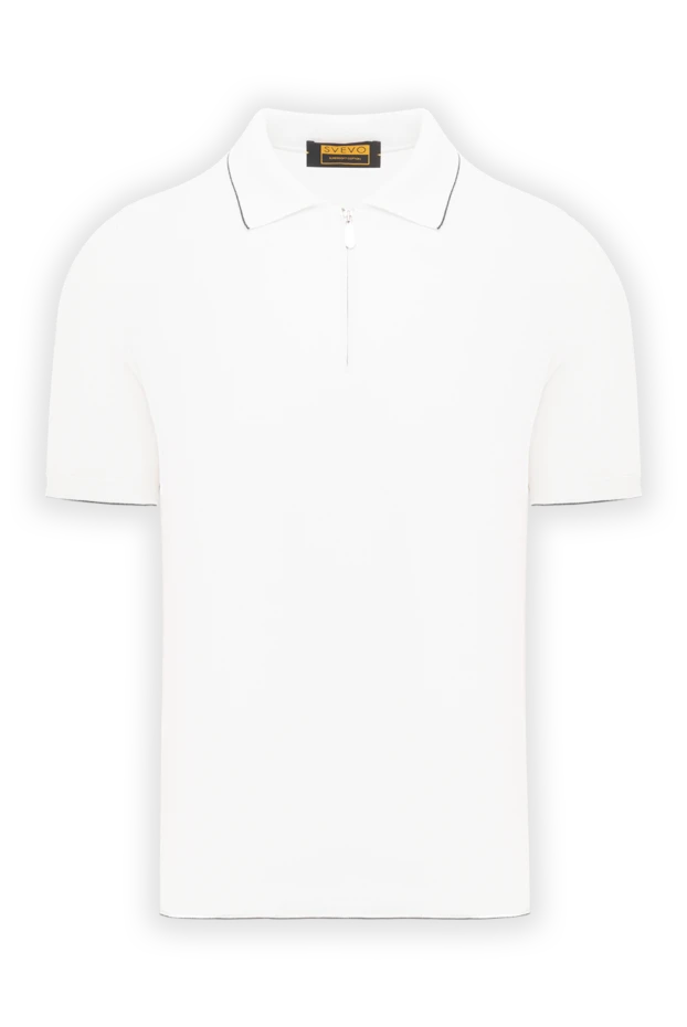 Сыдырмалы және контрастты жағасы бар тоқылған поло
- фото 1