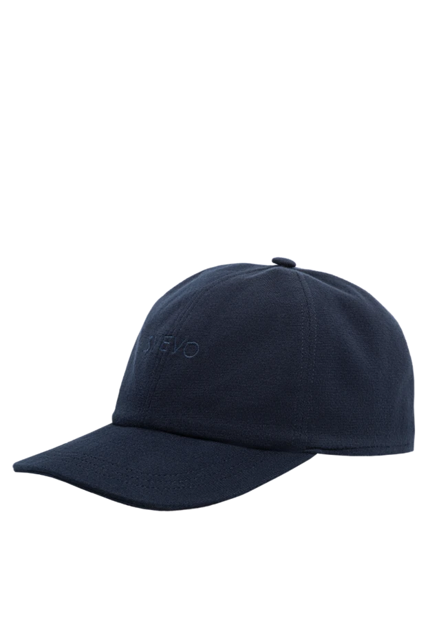 Svevo темно-синяя бейсболка с вышитым логотипом мужская 189132 - фото 3