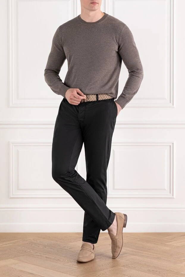 Corneliani бежевый ерлер жүннен жасалған мойынға арналған секіргіш 189154 - фото 2