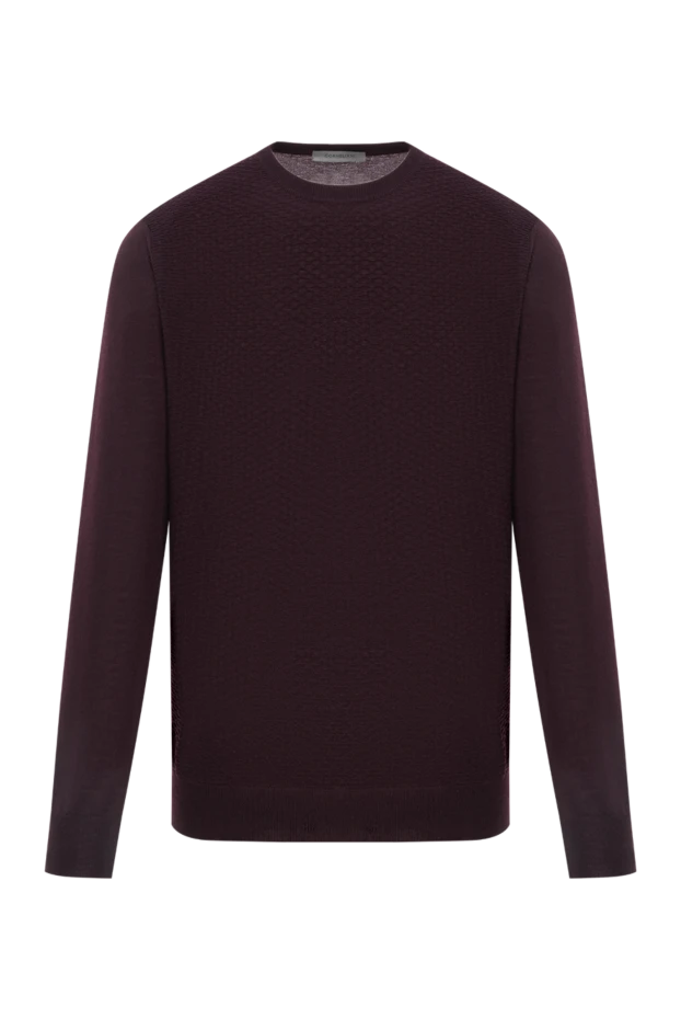 Фактурный джемпер в винном оттенке из мягкого трикотажа
- фото 1