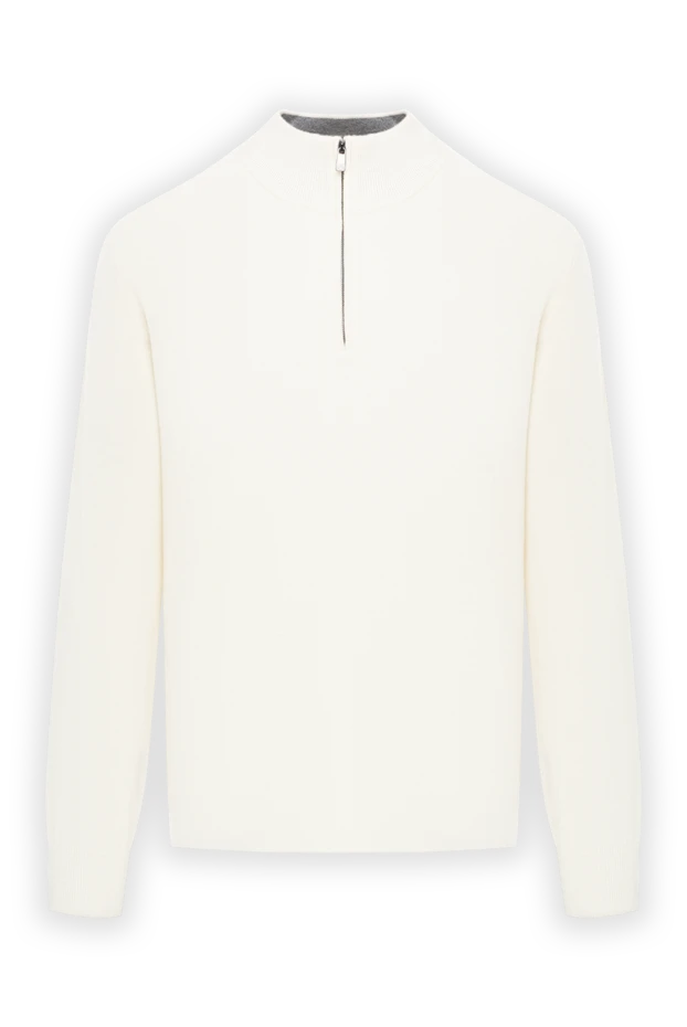 Тройер из шерсти и кашемира цвета ваниль с застёжкой на молнии
- фото 1