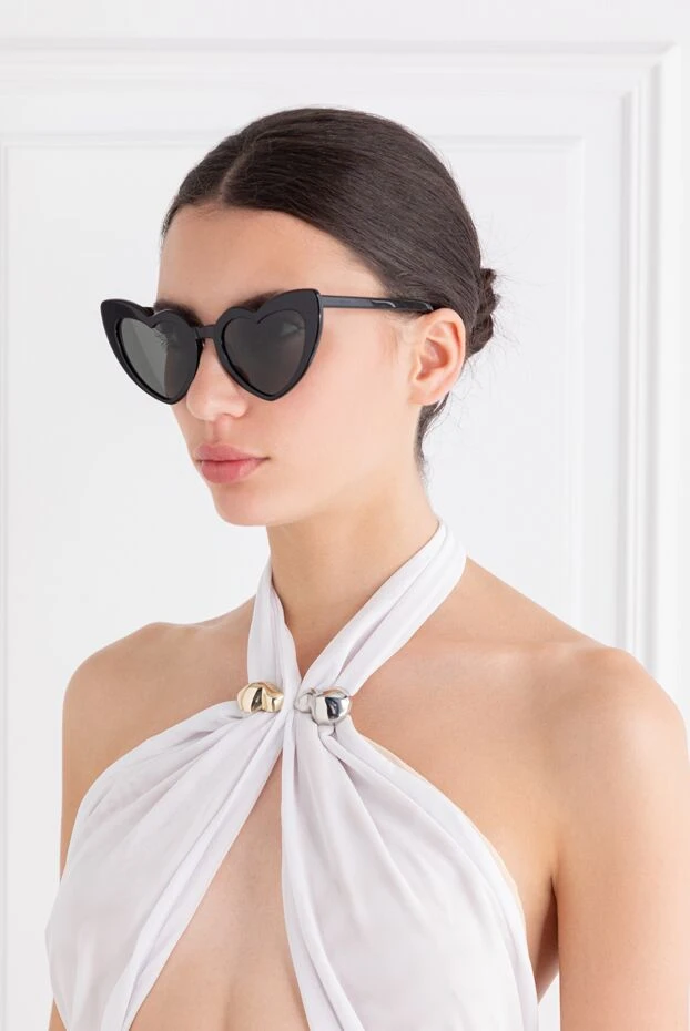 Saint Laurent loulou қара көзілдірік әйелдер 189268 - фото 2