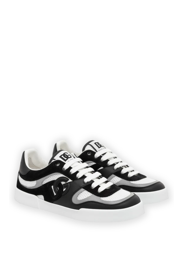 Dolce & Gabbana strobel portofino light логотип тегін бағалаусыз жариялаушы calfskin sneakers 189281 - фото 3