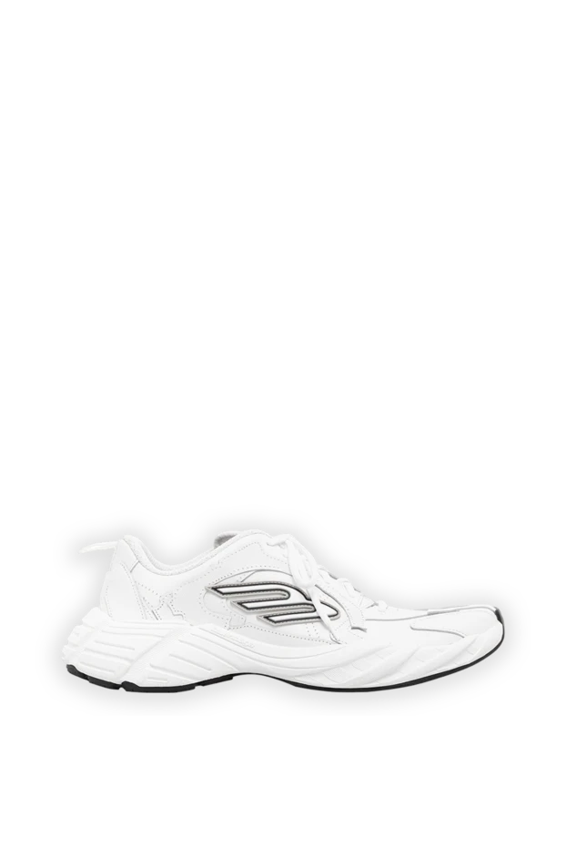 Men's sneakers Monday white leather - photo 1