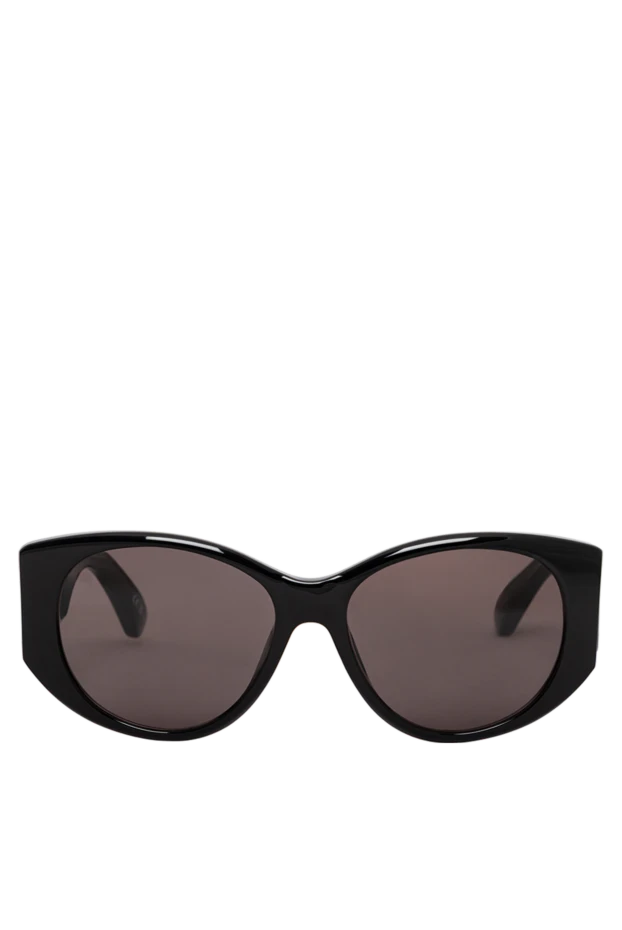 Женские солнцезащитные очки Nano Round черного цвета - фото 1