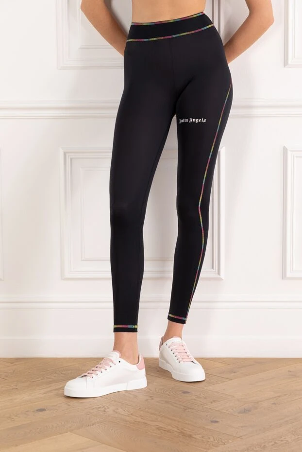 Dolce & Gabbana сникеры portofino из телячьей кожи белые с перфорированным логотипом 189333 - фото 2