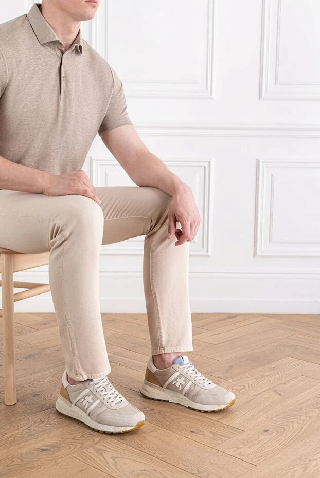 Күдері мен нейлоннан жасалған өте жеңіл табаны бар Grey Lander кроссовкалары - фото 2