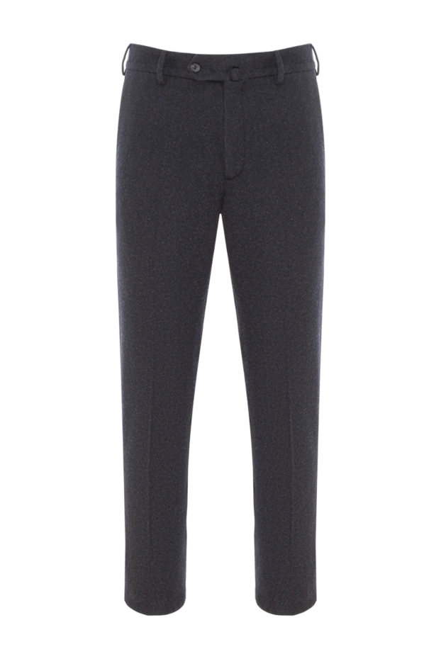 Екі қабатты кашемир джерси көктегі Novalis классикалық шалбар - фото 1