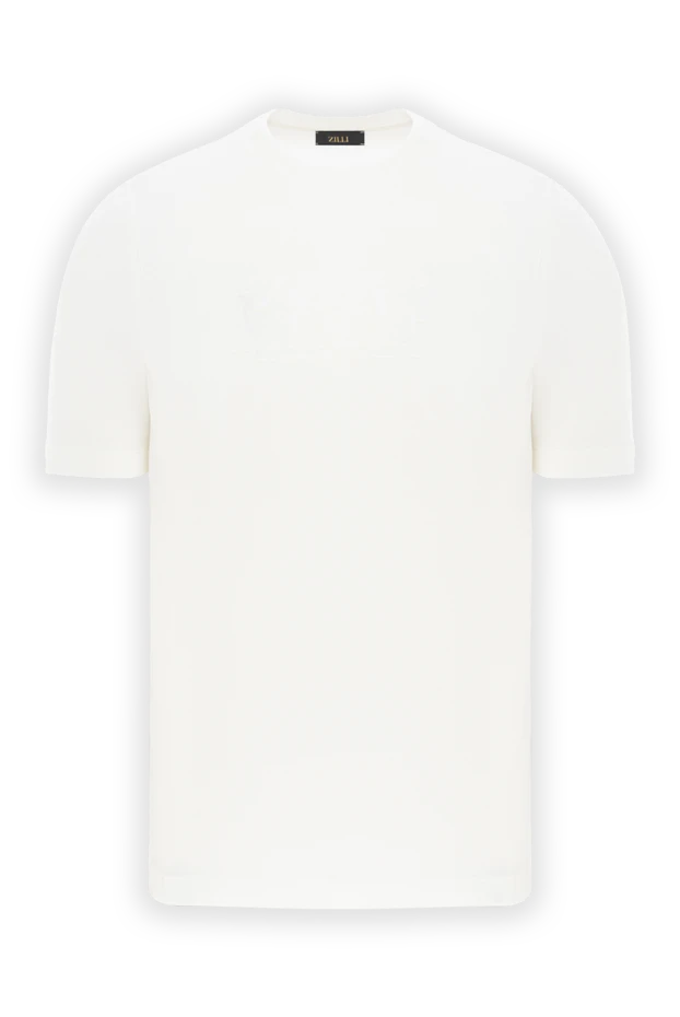 Zilli хлопковая футболка с тиснённым брендингом без контраста
189595 - фото 1